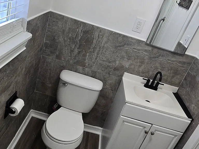 Bathroom - new flooring