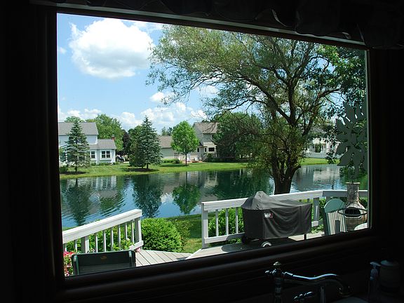 View from kitchen windows