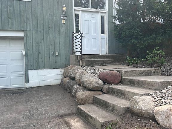 New landscaping in the front.