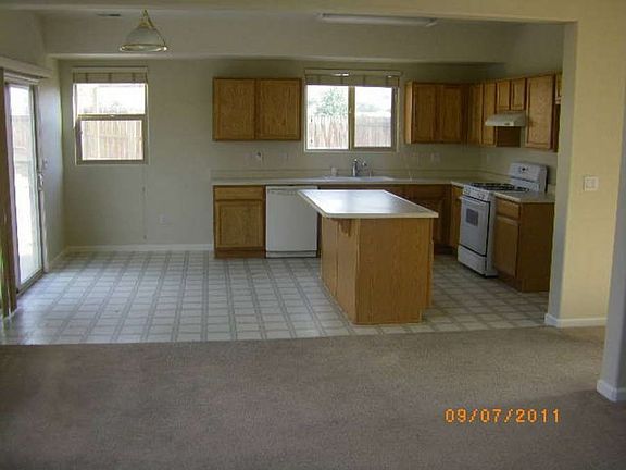 "Lots of counter space and storage!"