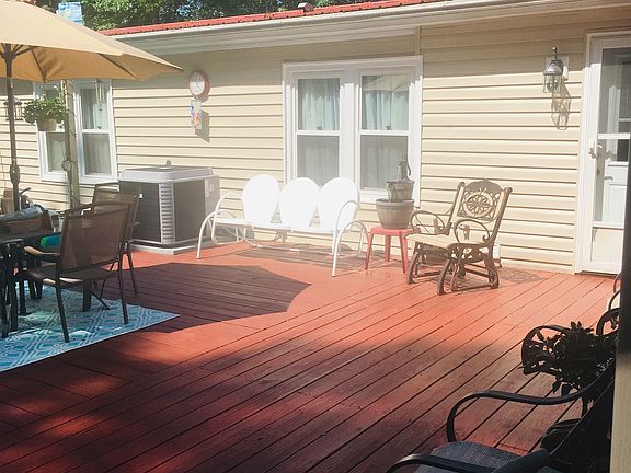 Back deck , 3rd door entry 