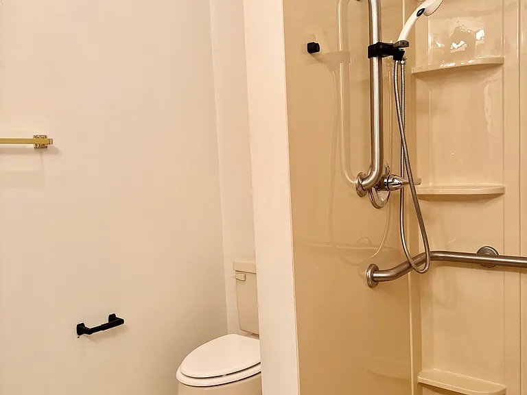 Hallway bathroom