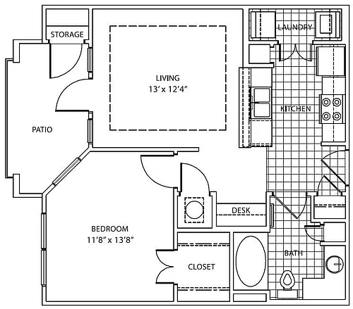 Floor plan Plan 1