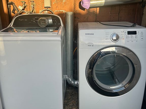 Washer and dryer only for your unit