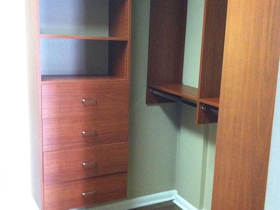 Built Ins in Closet