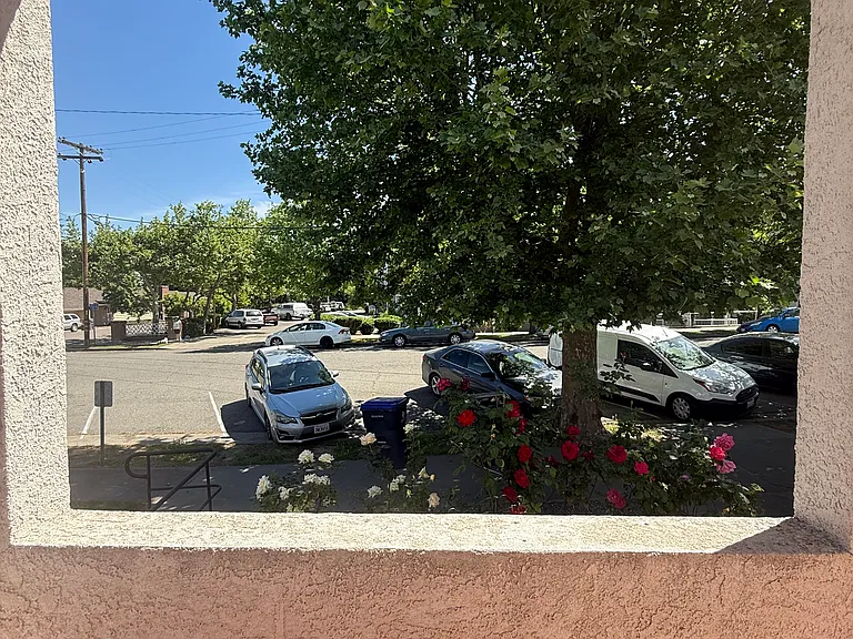 View Looking out at front door