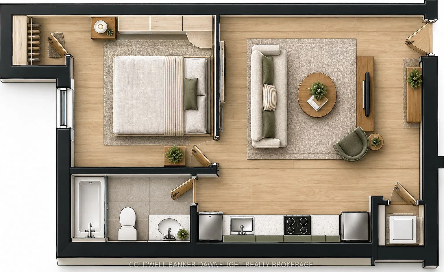 1 bed, $1,550 — Photo 3