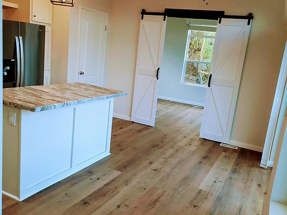 Barn Door separates Bonus/Guest room