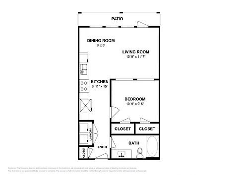 Floor plan Studio