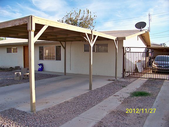 Front Side of Carport