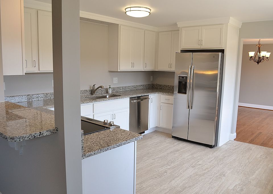 Kitchen with new appliances