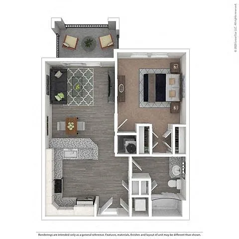 Floor plan THE ASHLEY