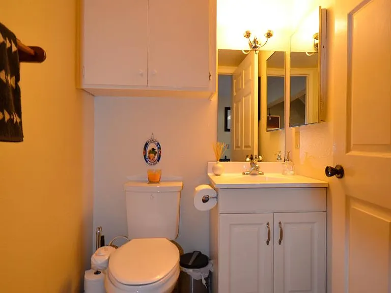 Downstairs half bath