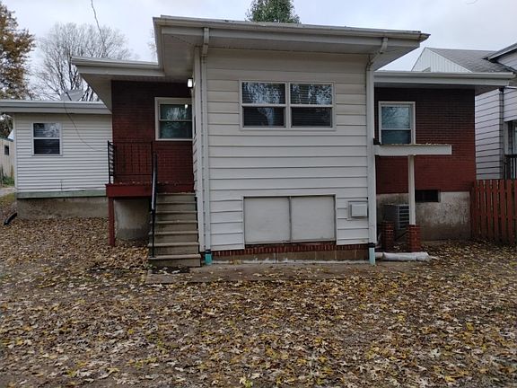 STAIRS LEAD TO THE LITTLE ROOM OFF THE KITCHEN