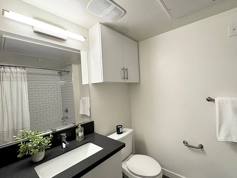 Additional storage in bathroom