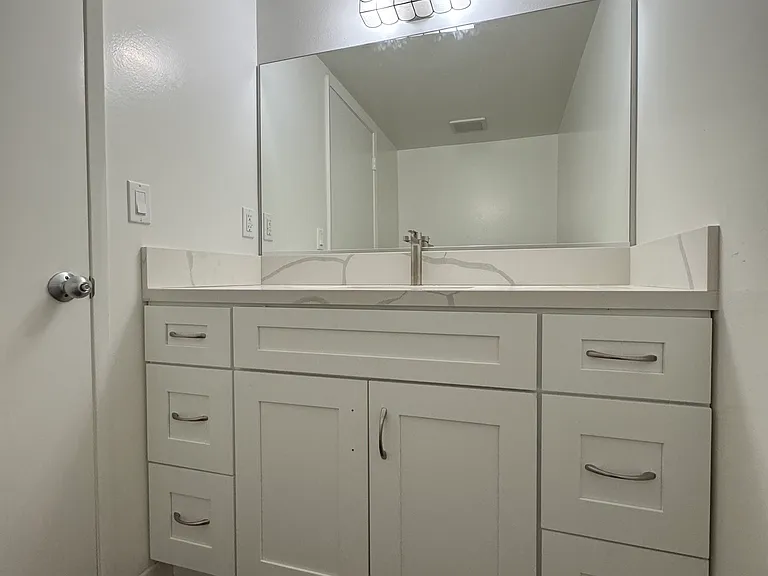 Updated main floor powder room.