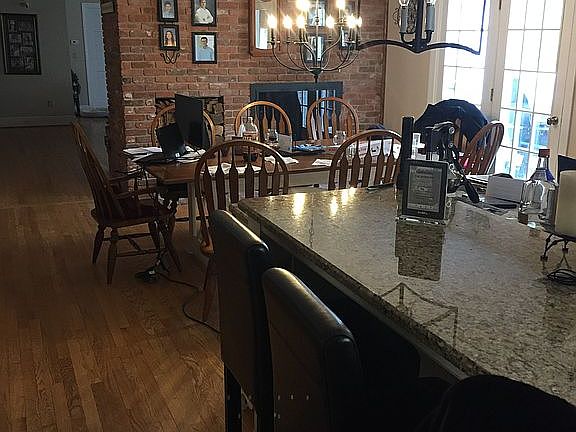 Eat in kitchen w/Fireplace