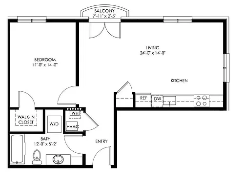 Floor plan Odessa