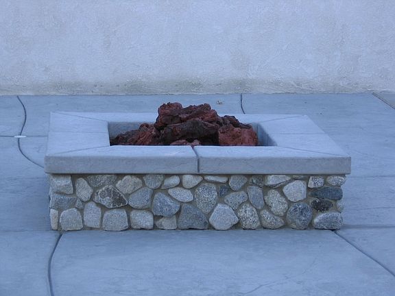 gas fire pit