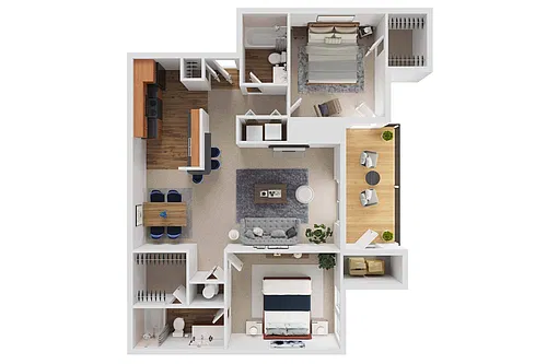 Floor plan The Madison