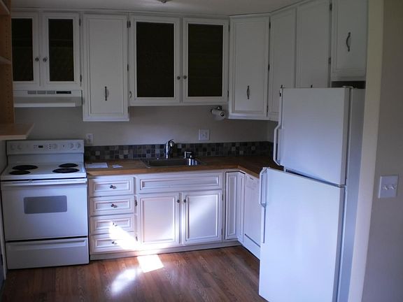lovely butcher block counters