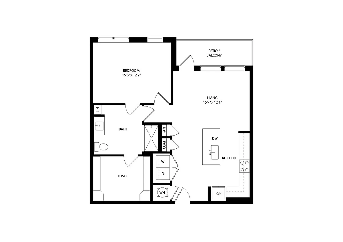 Floor plan A21