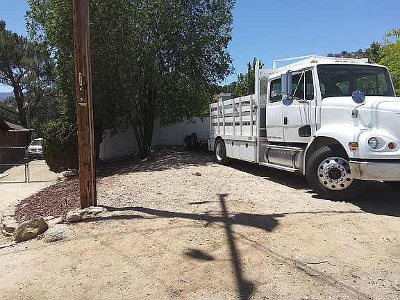RV parking area. 