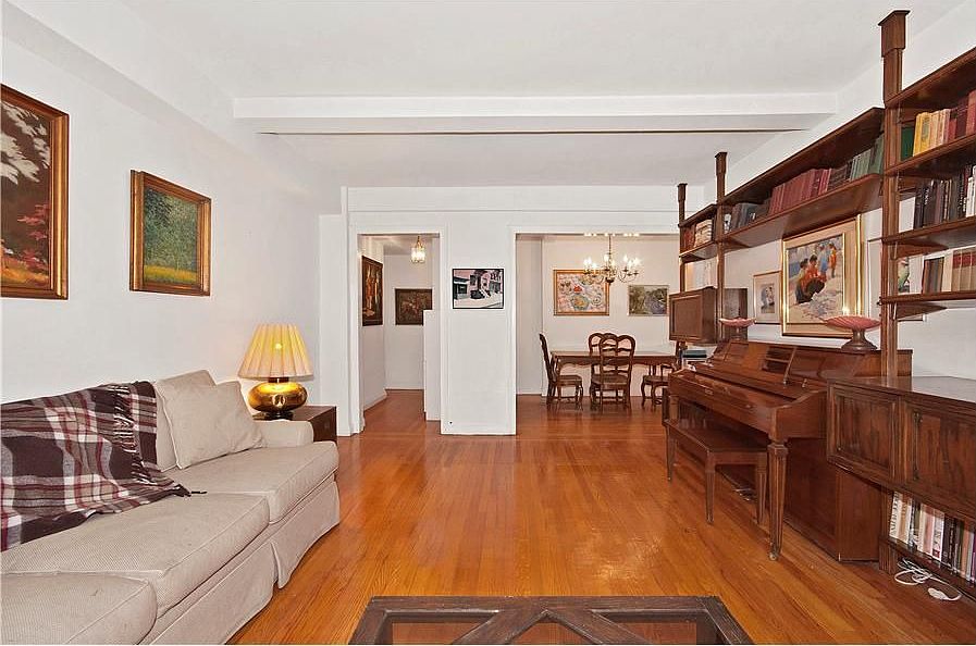 view from living room