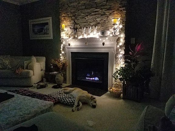 Relaxing Winter Evening