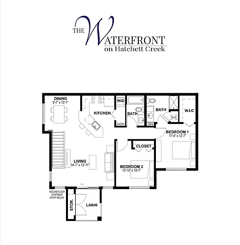 Floor plan Sand Dollar 2