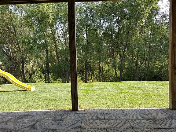 walk-out basement view