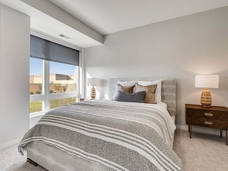 Wake up to stunning views in your bright and airy bedroom.