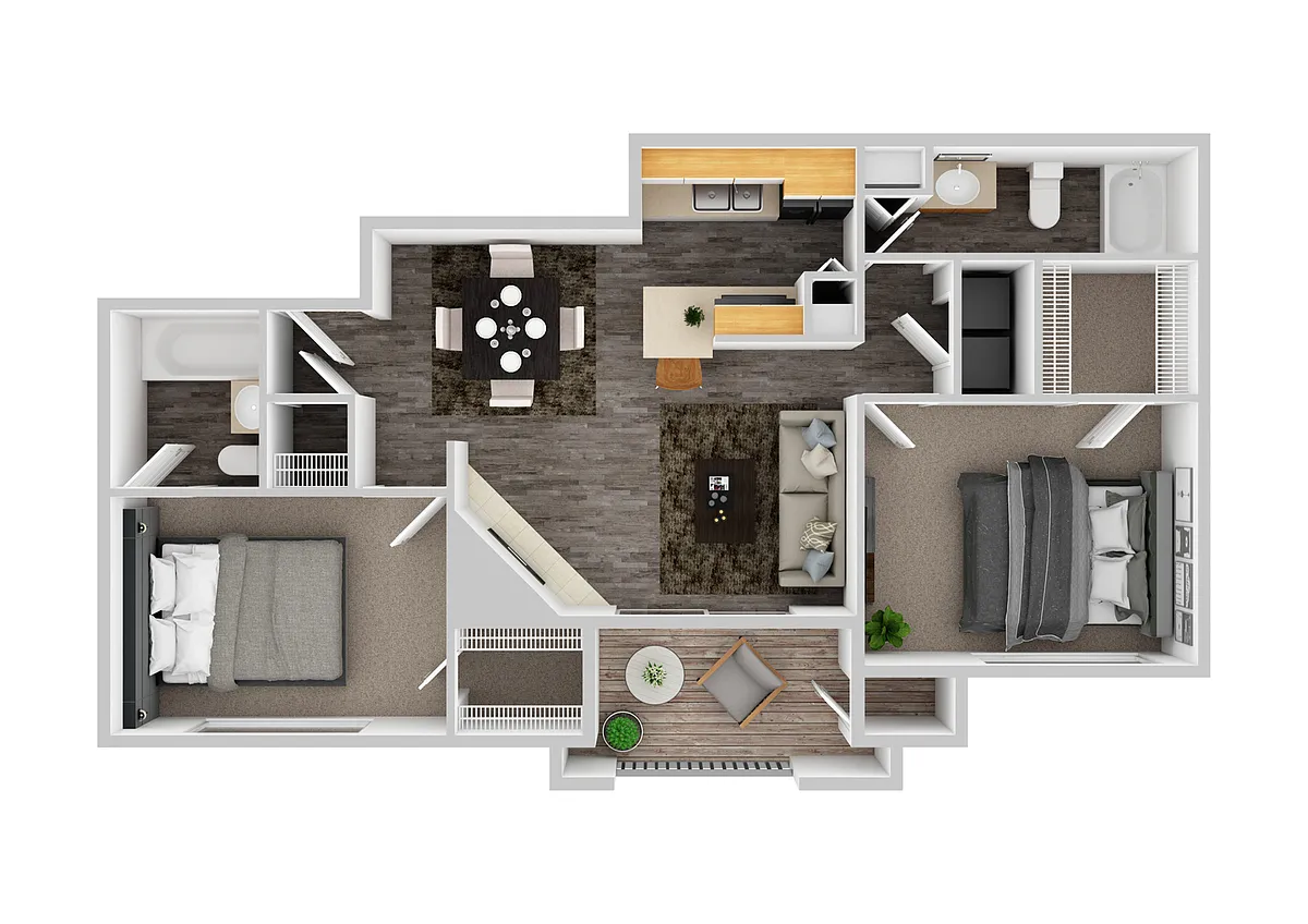 Floor plan B1