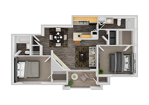 Floor plan B1