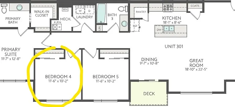 One room left.