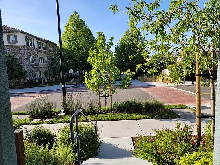 View from entrance