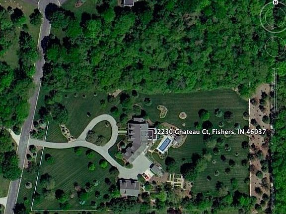 Google overhead view