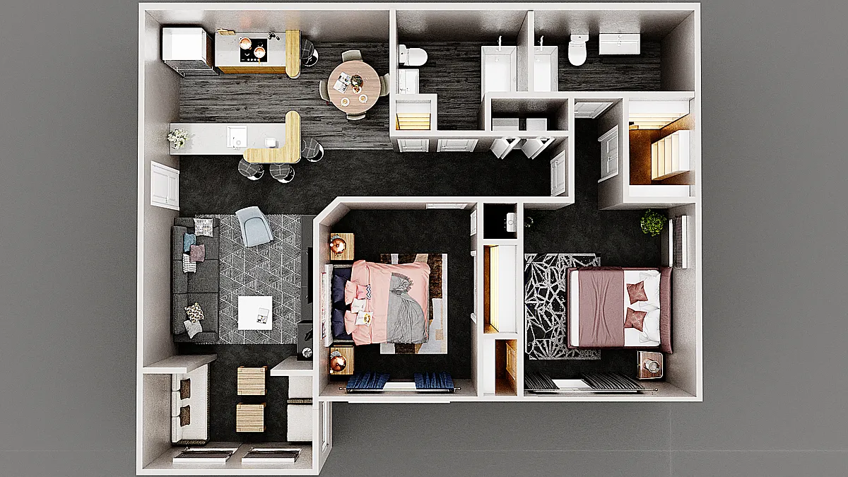 Floor plan The Hampton