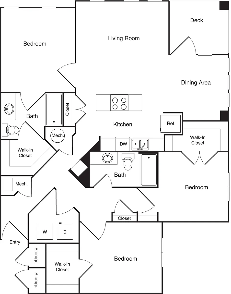 Floor plan Telluride