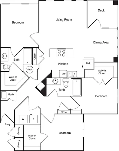 Floor plan Telluride