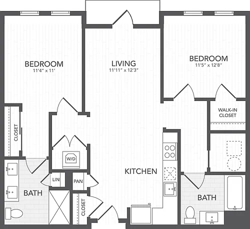 Floor plan B13