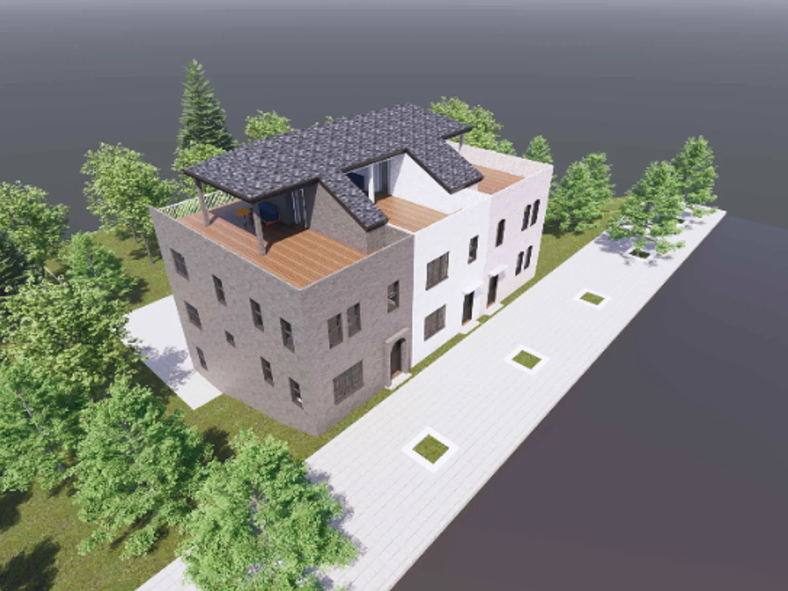 Brock Ave #3004,06,08 Townhomes 12br 12ba 12ps 7,680sf (Spllc, Burd) — Photo 1