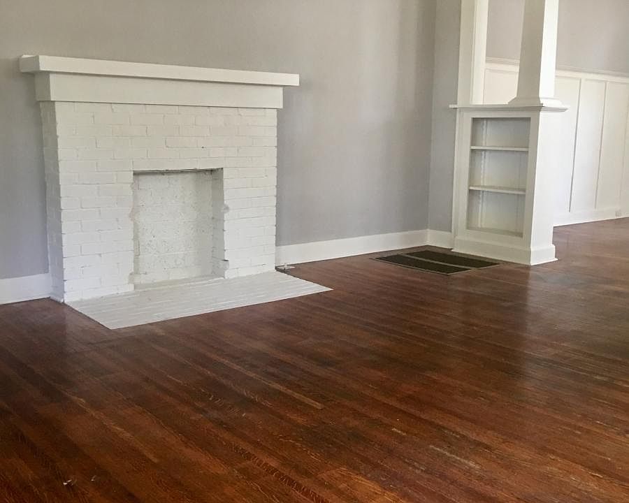 Living room fire place