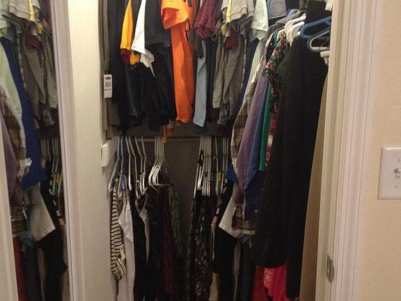 Walk in closet master
