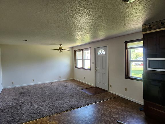 Open area for kitchen and family room.