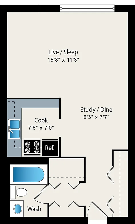 Floor plan S6