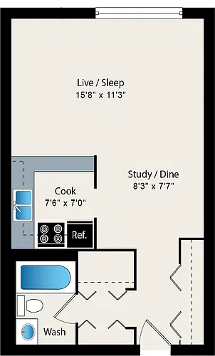 Floor plan S6
