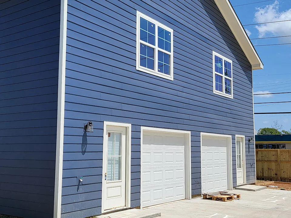 rear of townhouse