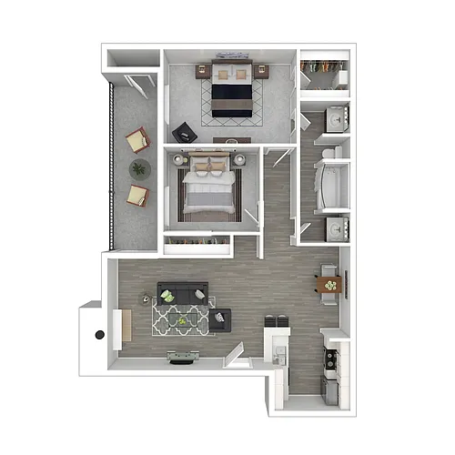 Floor plan B1 Traditional