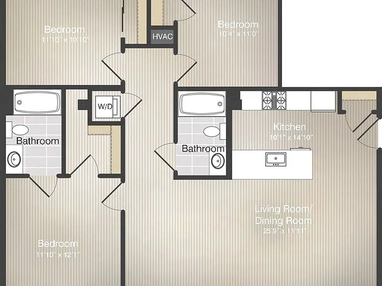 3BR/2BA 3BR/2BA